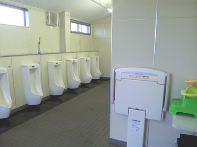 道の駅にしかた認証ハートフルトイレ